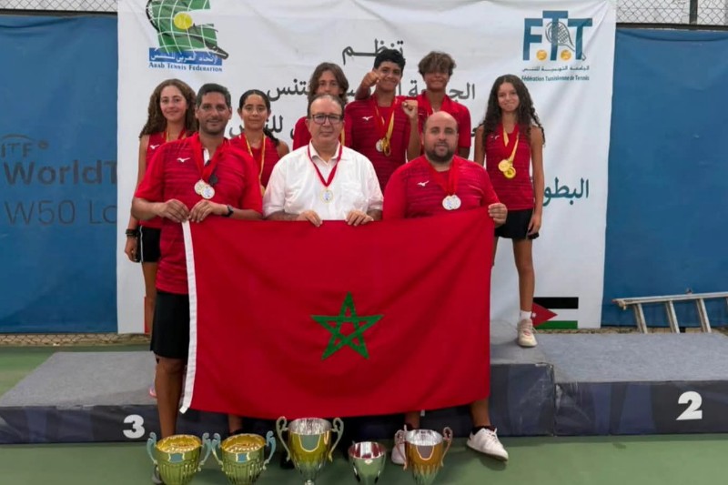 المغرب يتوج بكأس الأمم للمضرب للمرة الثامنة توالياً