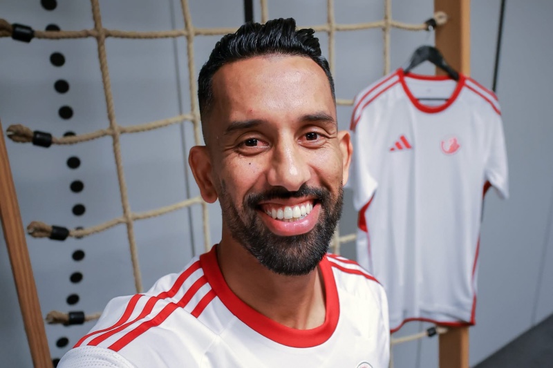نادي الشمال القطري يرحب بمحمد ربيع حريمات بعد التحاقه بمعسكر الفريق