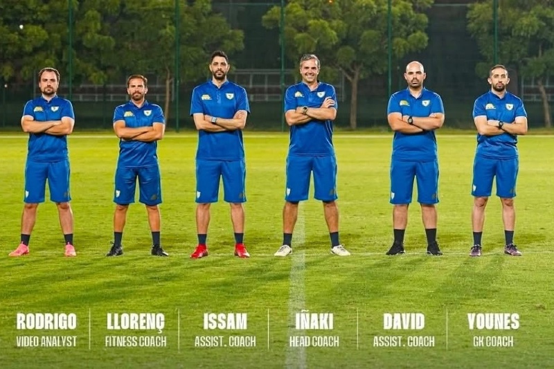 عصام العدوة يخوض أول تجربة تدريبية مع الاتفاق الإماراتي