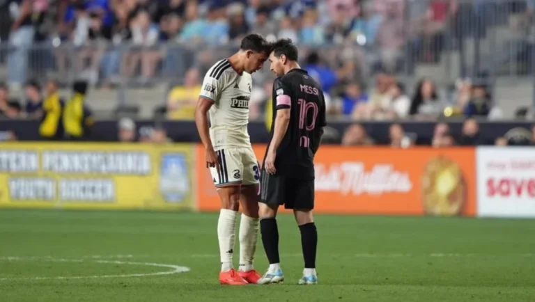 الدوري الأميركي يعاقب ميسي بعد صفعه للاعب فيلادلفيا