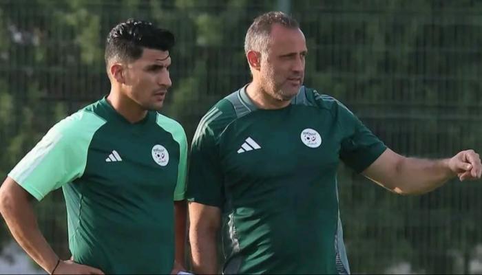 إبراهيم حمداني يعلق على تدريب منتخب الجزائر