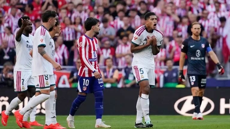 اشتباك مثير في نفق غرف الملابس.. مواجهة ساخنة في ديربي مدريد