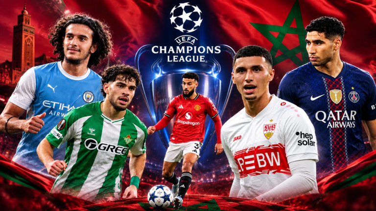 حضور مغربي وازن في دوري أبطال أوروبا
