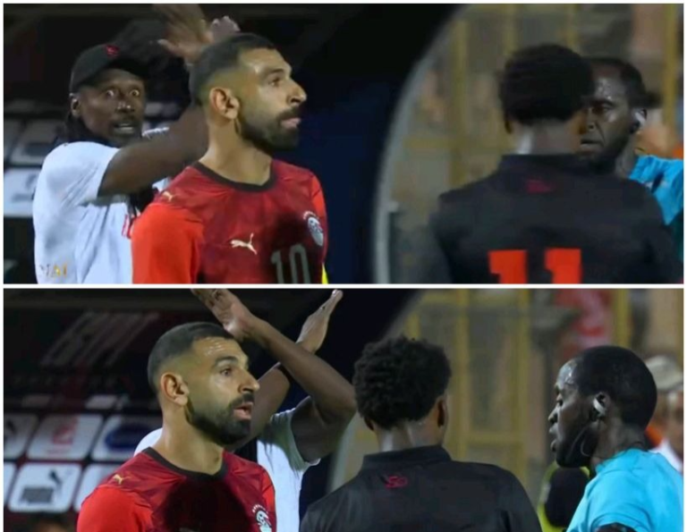 مدرب أنغولا يرفع إشارة العنصرية أمام مصر ويشتبك مع حسام حسن