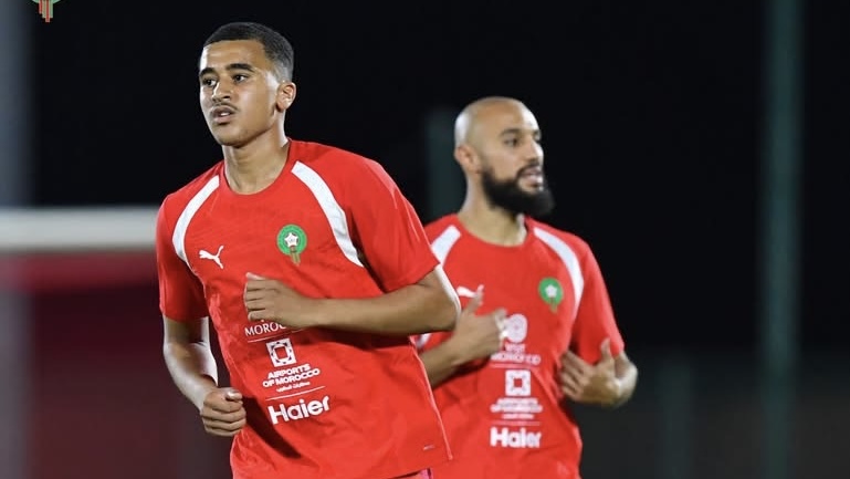 المنتخب المغربي يواصل استعداداته لمواجهة الغابون