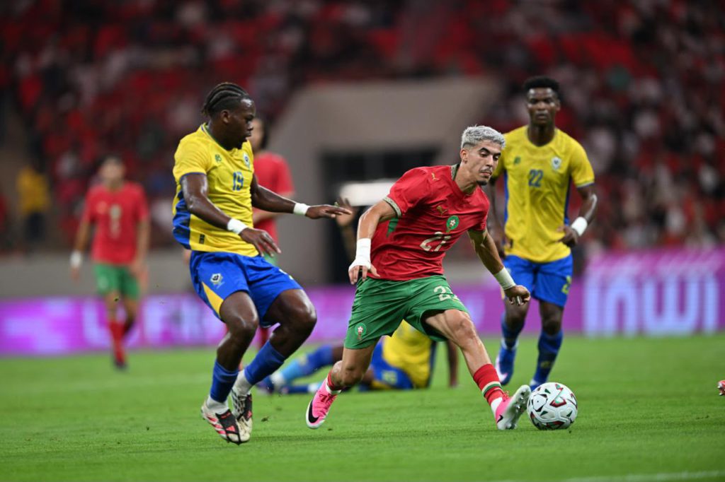 تقييم أداء خط هجوم المنتخب المغربي أمام الغابون