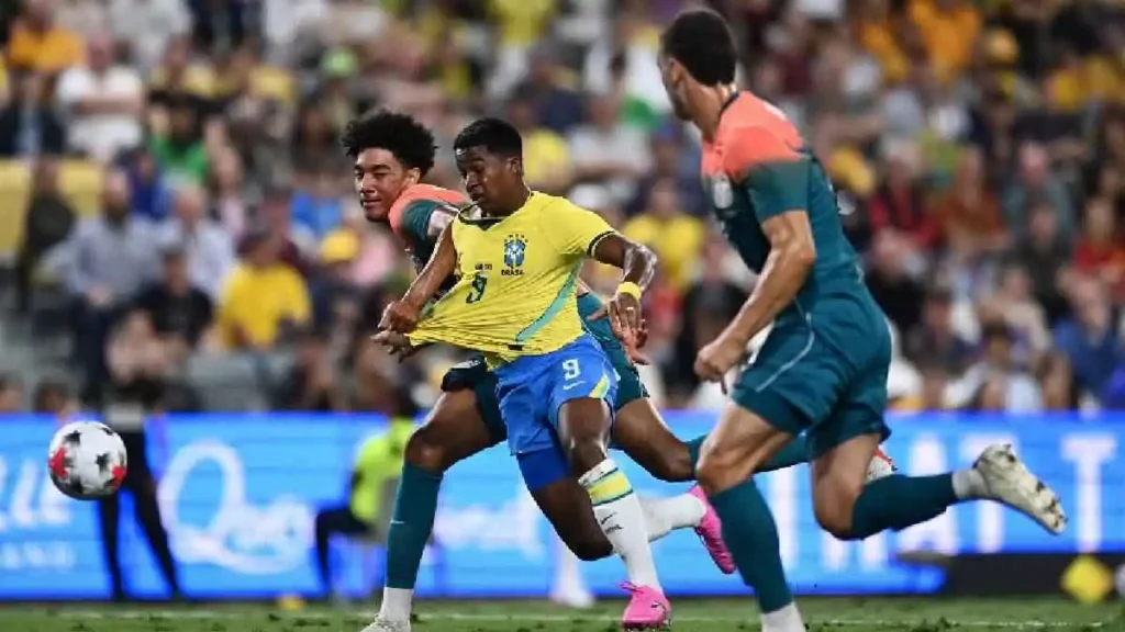 البرازيل تنجو من فخ أستراليا بهدف قاتل