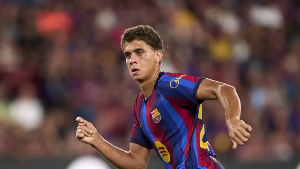 حمزة عبد الكريم ضمن قائمة برشلونة في دوري أبطال أوروبا