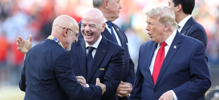 واقعة محرجة لدي لا فوينتي مع دونالد ترامب بعد نهائي كأس العالم 2026