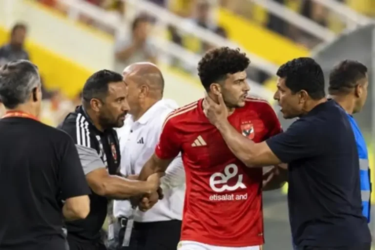 علي محمود يحسم الجدل بعد خلافه مع المدرب حسين عموتة
