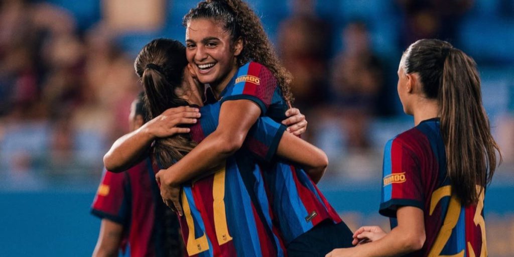 مايسا باها تدخل تاريخ برشلونة للسيدات برقم قياسي جديد