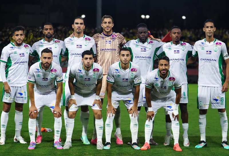 التشكيلة الرسمية للرجاء الرياضي أمام الفتح الرياضي في البطولة الاحترافية