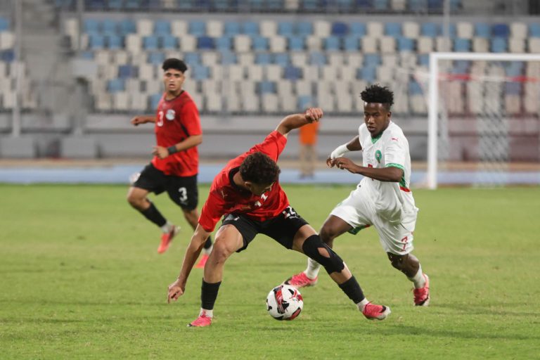 المنتخب المغربي يطيح بمصر بثنائية ويضمن التأهل إلى كأس إفريقيا لأقل من 20 سنة