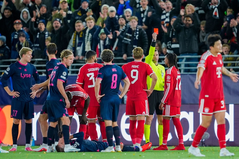 فايكينغ النرويجي يصدم بايرن ميونخ ويخطف تعادلًا مثيرًا في دوري أبطال أوروبا