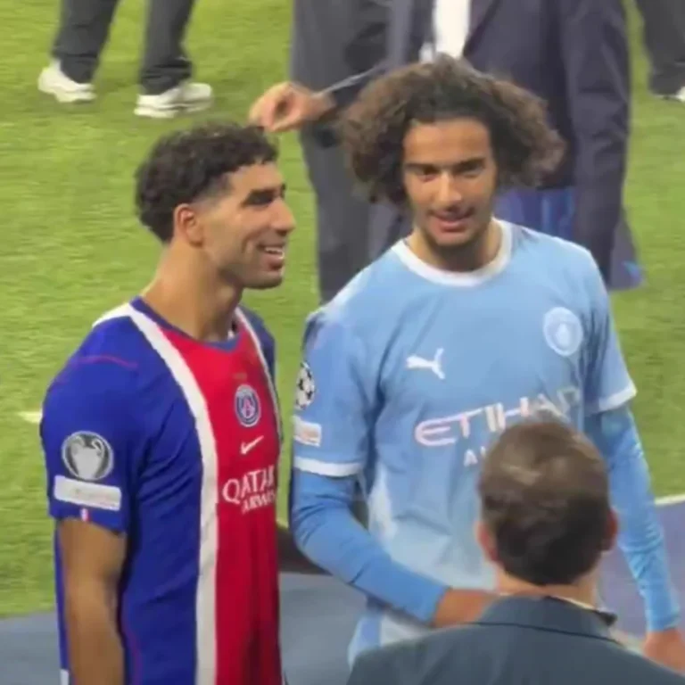 حكيمي يفاجئ بوعدي بتصريح مثير بعد الفوز عليه في دوري الأبطال