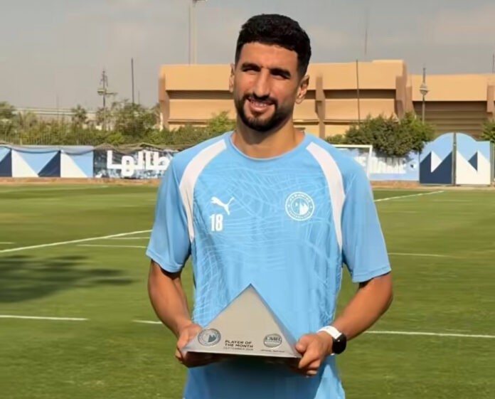 وليد الكرتي يحصد جائزة “هرم الشهر” مع بيراميدز