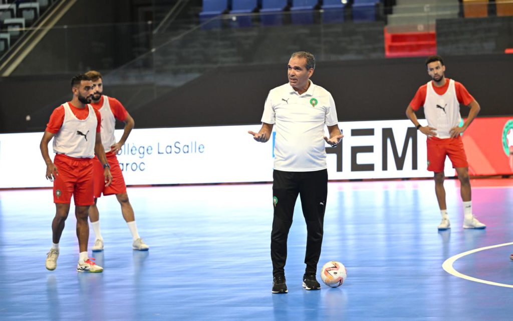 المنتخب الوطني للفوتسال ينهي استعداداته لمواجهة الجزائر