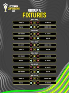 برنامج مباريات الرجاء الرياضي الكامل في كأس الكونفدرالية برنامج مباريات الرجاء الرياضي الكامل في كأس الكونفدرالية